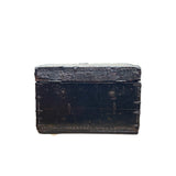 Vintage  Distressed Tibetan Style Foo Dog Lion Storage Chest Box GB614S