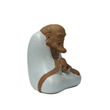 Small Miniature Contemporary Ceramic Damo Bodhidharma Figure GB707S
