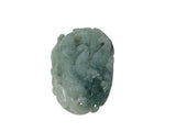 Natural Jade Stone Carved Buddha Hand Display Pendant Art GB737S