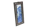 Oriental Blue White Tree Mountain Scenery Porcelain Framed Wall Panel Art GB865S