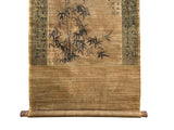 Chinese Ink Brush Bamboo Theme Scenery Scroll Painting Wall Art jk257S