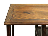 brown wood display stand China