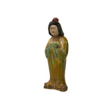 Chinese cultural figurine woman porcelain art piece