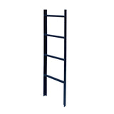 Pair Black Metal Ladder Shape Display Towel Rack Wall Panel ws3211S