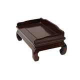 Chinese Rosewood Handmade Daybed Chaise Miniature Display Art st1206S