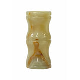 White Brown Onyx Stone vase