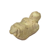 Vintage Oriental Ceramic Cream Color Kid Theme Pillow Shape Display Figure ws3455S