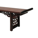 Chinese Rosewood Handmade Miniature Altar Table Display Decor Art ws3745S
