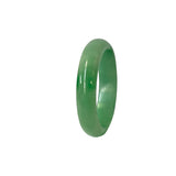 2.25" Chinese Light Green Jade Stone Bracelet Bangle ws4038S