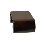 2.5" Brown Wood Scroll Legs Rectangular Display Stand Riser Easel ws4058BS
