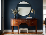 Vintage Western Natural Wood Brandy Board Sideboard Console Table ws4084S
