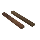 Chinese Pair Natural Wood Grain Patina Rectangular Paperweights ws4680S