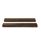 Chinese Pair Natural Wood Grain Patina Rectangular Paperweights ws4682S