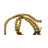 Bodhi Dots Pattern Cream Yellow Color 108 Beads Hand Rosary Praying Chain ws4689S