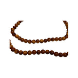 Oriental Brown Rosewood Color 108 Beads Hand Rosary Praying Chain ws4691S