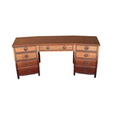 Oriental Brown Rosewood Drawers Base Plank Top Office Writing Desk ws4731S