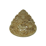 Chinese Stone Ancient Style Motif Carving Decor Display Plaque Art ws4792S