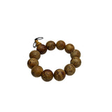 Chinese Light Cypress Beads Hand Rosary Praying Bracelet ws4859S