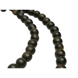 Natural Agarwood Grain 110 Beads Hand Rosary Praying Chain ws4876S