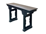 Chinese Dark Brown Black Huali Rosewood Ming Style Altar Table ws4938S
