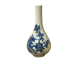 Vintage Tiny Small Blue White Pear Shape Blue White Graphic Vase ws5054S