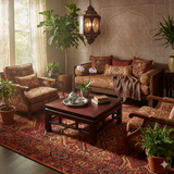 Reddish Brown Stain Square Ming Style Kang Low Coffee Table Stand GB237S