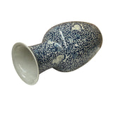 Oriental Blue White Kids Among Flower Graphic Porcelain Art Vase GB292S