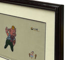 Vintage Embroidery Piggy Rectangular Framed Art GB661