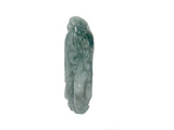Natural Jade Stone Carved Buddha Hand Display Pendant Art GB737S