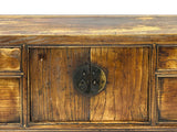 39" Distressed Vintage Chinese Carving Point Edge Chest Table Stand GB104S