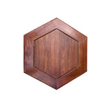 Chinese Huali Rosewood Hexagon Pedestal Plant Stand Table cs1221S