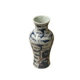 Chinese antique style vase blue white