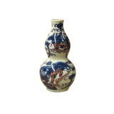 oriental lion pattern vase