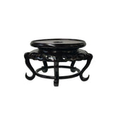 5.75" Oriental Brown 5 Legs Round Wood Stand Riser Easel st1010BS