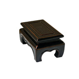 4.5" Black Claw Legs Rectangular Display Stand Riser Easel st1062AS