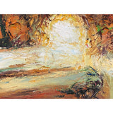 Impasto Oil Paint Canvas Art Abstract Scenery Scroll Painting ws3434S