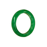 2.15" Chinese Green Jade Stone Bracelet Bangle ws4037S