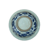 6.5" Handmade Porcelain Charger Plate Blue White Ancient Dragon Graphic ws4716S