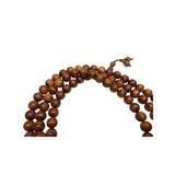Natural Rare Rosewood Grain 108 Beads Hand Rosary Praying Chain ws4864S