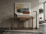 Simple Oriental Minimalistic Natural Wood Console Side Table Desk ws5029S