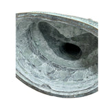 Chinese Rustic Oxidized Patina GuanYin Bodhisattva Metal Buddha Statue GB003S