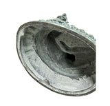 Chinese Rustic Oxidized Patina GuanYin Bodhisattva Metal Buddha Statue GB004S