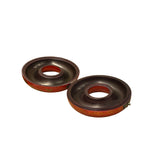 Oriental Red Dragon Phoenix Graphic Donut Shape Container Box GB205S