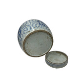 Oriental Blue White Double Happiness Porcelain Large Ginger Jar GB633S / gb580