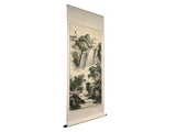 Chinese Oriental Ink Brush Water Mountain Scenery Scroll Painting GB654S f372