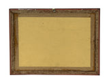 Vintage Embroidery Puppy Dog Rectangular Framed Art GB664S