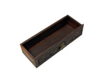 Oriental Rosewood Delicate Dragon Floral Motif Display Rack GB718S