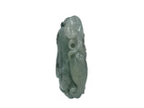 Natural Jade Stone Carved Buddha Hand Display Pendant Art GB737S