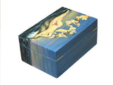 Vintage High Gloss Lacquered Mythological Venus Motif Box GB868S
