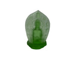 Crystal Glass Mint Green Mandala Gautama Amitabha Shakyamuni Statue GB892S